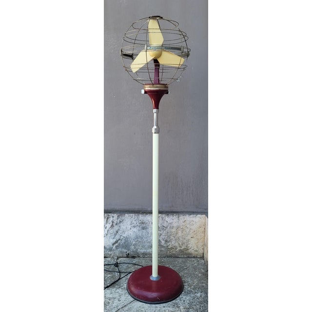 San Giorgio Zodiaco Column Fan, Italy, 1950s For Sale - Image 10 of 10