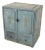 Folk Art Ankh Cabinet From Salvaged Wood, Outsider Art 20th Century For Sale