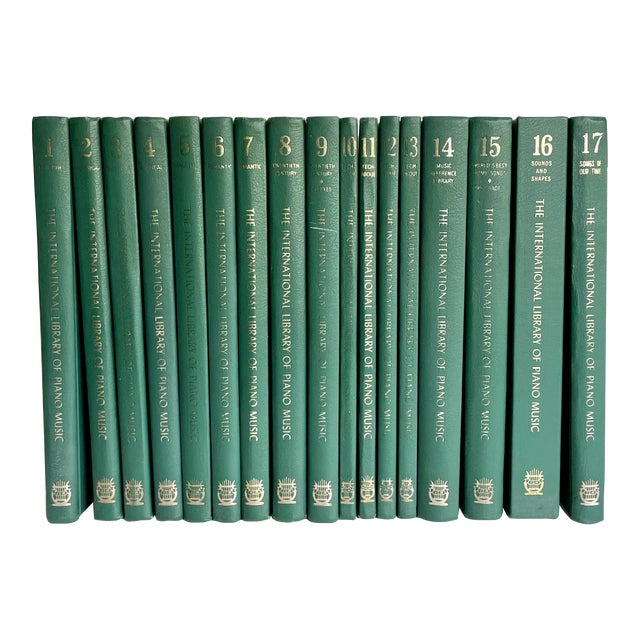Complete Set of International Library of Piano Music 17 Volumes For Sale