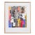 "Antica Roma" - Mid-Century Abstract Collage With Figures by James Coughlin For Sale