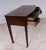 Brown Antique Regency Writing Table in Mahogany, 1820 For Sale - Image 8 of 11