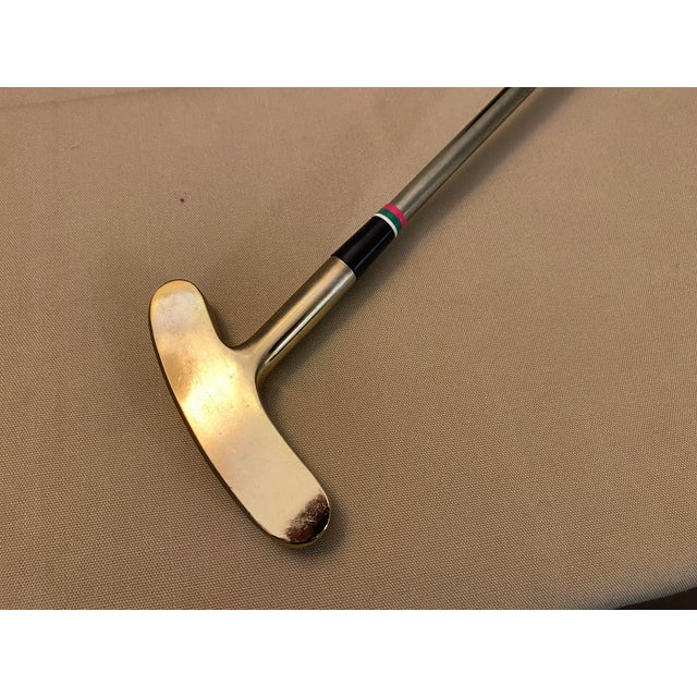 Black Vintage Golf Putting Briefcase Office Set- 7 Pieces For Sale - Image 8 of 12