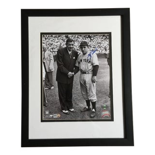 Yogi Berra Signed Black & White Photo For Sale