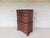 Henkel Harris Mahogany Georgian Style Chest on Chest For Sale - Image 10 of 14