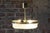 Metal Mid-Century Chandelier in Glass and Brass attributed to Kamenický Šenov, Czech, 1960s For Sale - Image 7 of 10