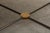 Midcentury Bronze and Red Lacquer 2-Piece Dining Table on Casters For Sale - Image 10 of 12
