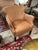 Animal Skin Leather Club Chairs -a Pair For Sale - Image 7 of 15