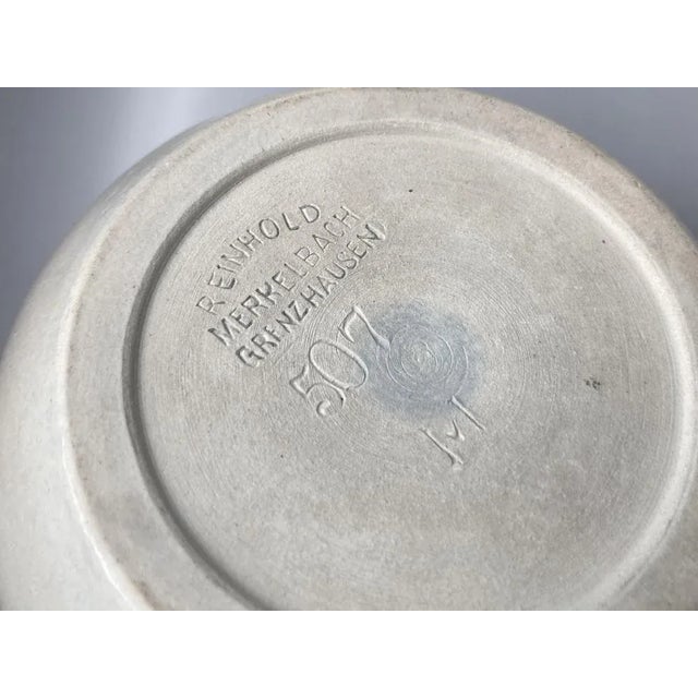 1920s Art Nouveau Model 503 Equestrian Beer Mugs by Leopold Moritz & Karl Capeller for Reinhold Merkelbach, Grenzhausen, 1920s, Set of 2 For Sale - Image 5 of 8