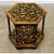 English Vintage English Painted Low Table with Butterfly Découpage For Sale - Image 3 of 9