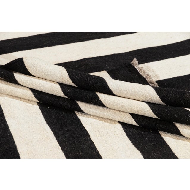 21st Century Modern Flatweave Kilim Rug For Sale - Image 4 of 11