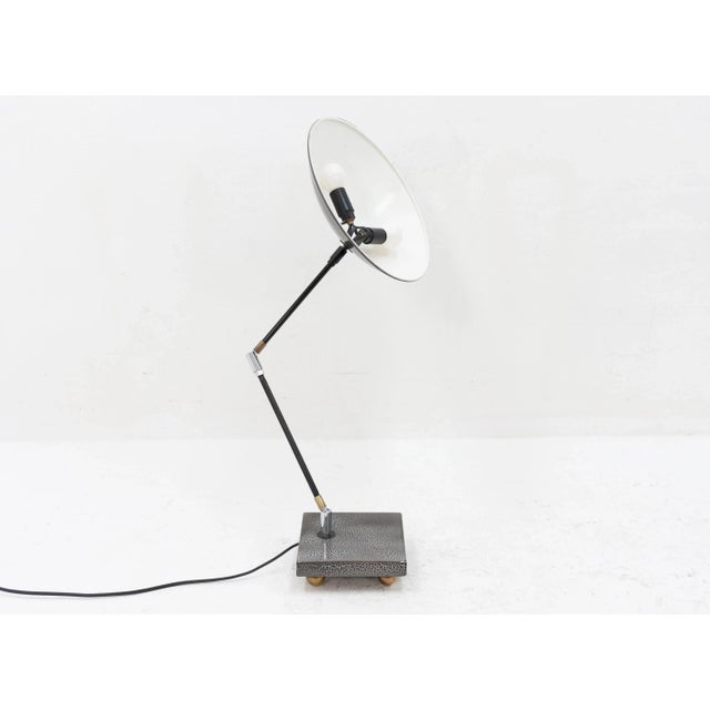 Mid-Century Modern Metal Desk Lamp, 1960s For Sale - Image 3 of 10