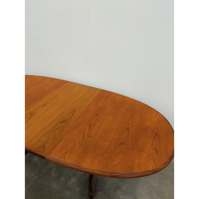Brown Vintage Mid Century Modern Teak Extendable Dining Table by G Plan For Sale - Image 8 of 12