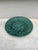 English green Majolica geranium plate, circa 1880.