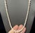 White Akoya Pearl Necklace 28.5" 14k Gold 8.50 mm Certified For Sale - Image 8 of 12