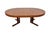 Wood Mid-Century Danish Modern Round / Oval Teak Dining Table For Sale - Image 7 of 12