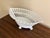 Old Paris Antique French Reticulated Porcelain Cachepot on Lion-Paw Feet For Sale - Image 4 of 13