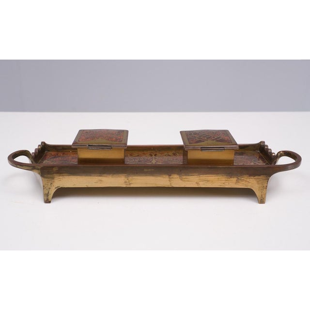 Art Nouveau Inkwell from Erhard & Sons, Austria, 1910s, Set of 3 For Sale - Image 13 of 18