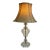 Vintage Cut Glass Table Lamp For Sale