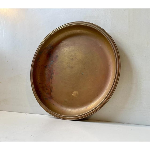 Art Deco Bronze Dish by Tumulus Dania, 1930s For Sale - Image 3 of 8