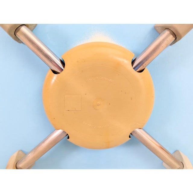 Light Blue Series 7 3107 Chair by Arne Jacobsen for Fritz Hansen For Sale - Image 10 of 12