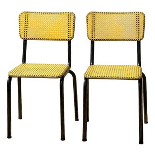 Mid-Century Modern French Chairs by Art-Prog, 1950s, Set of 2 For Sale