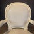 Mid 19th Century 19th Century French Louis XVI Painted Neoclassical Fauteuil Armchairs -a Pair For Sale - Image 5 of 11