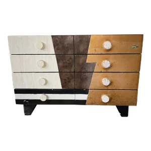 1980s Lam Lee Memphis Style Large Jewelry Chest