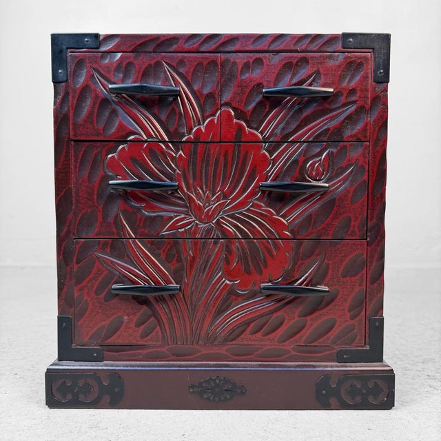 Kamakura-Bori Haribako Jewellery Chest, Japan, 1980s For Sale - Image 9 of 9