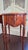 Brown Vintage French-Style Floral Marquetry Nightstands With Turned Legs — A Pair For Sale - Image 8 of 18