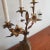 Gold 1920s French Bronze Neo-Gothic Candelabra For Sale - Image 8 of 10