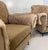 Italian Lounge Chairs in Velvet and Faux Fur Fabric, 1950s, Set of 2 For Sale - Image 9 of 13