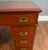 Military Campaign Pedestal Desk in Mahogany, 1880 For Sale - Image 11 of 15
