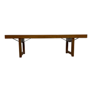 Mid 20th Century Torbjorn Afdal "Krobo" Table/Bench for Bruksbo Norway