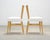 Wood Set of Four Tommi Parzinger Mid-Century X-Back Dining Chairs For Sale - Image 7 of 18