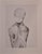 Faces - contemporary portrait: original ink drawing on paper by rafał kolinski a haunting study of human fragility. This...