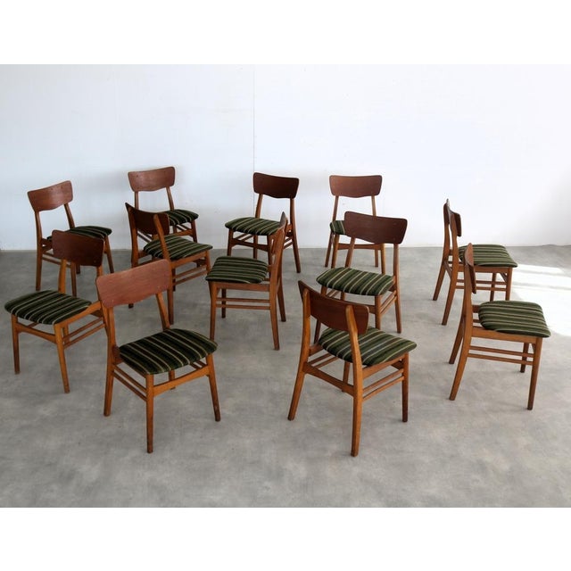 Wood Vintage Danish Dining Chairs, 1960s For Sale - Image 7 of 13