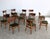 Wood Vintage Danish Dining Chairs, 1960s For Sale - Image 7 of 13