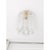 Luxury italian flush mount with transparent “tronchi” murano glass . scenographic flush mount in a bath of 24k gold. all...