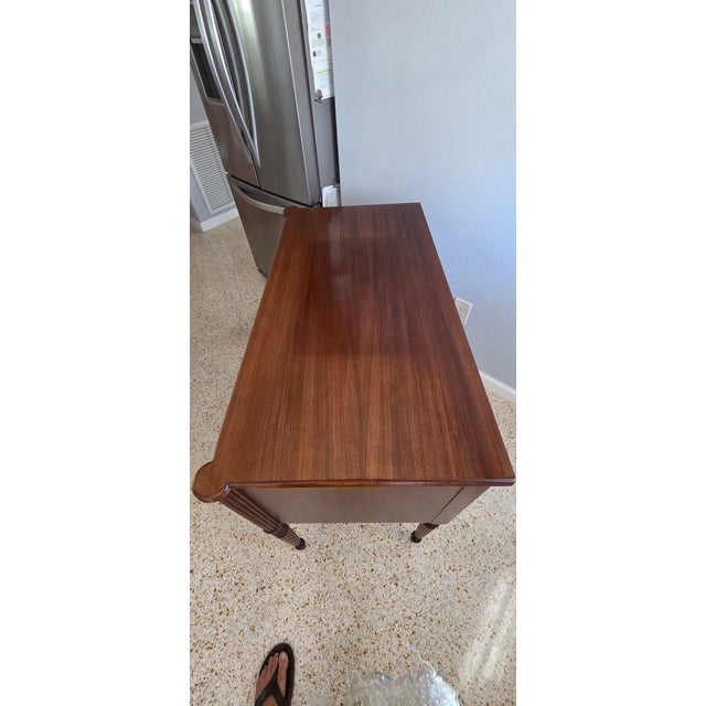 1920s The Royal Furniture Company Mahoghany Inlaid Sideboard For Sale - Image 15 of 17