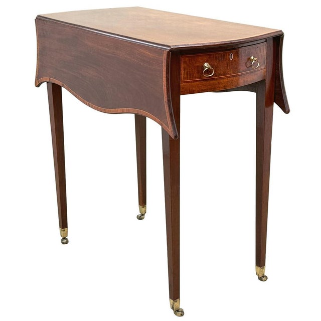 Georgian Hepplewhite Baby Pembroke Table, 1780 For Sale - Image 13 of 14