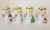 .Vintage Bisque Porcelain Angel Figurine Ornaments. Made in Taiwan. Set of Four. For Sale In Jacksonville, FL - Image 6 of 9