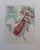 Jacques Villon, Le violoncelliste, Lithograph For Sale