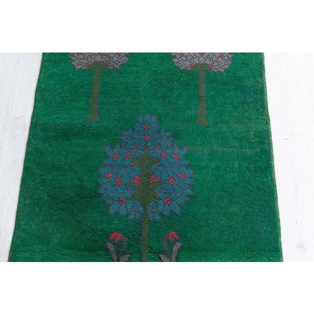 Arts & Crafts Doris Leslie Blau Antique Arts and Crafts Runner by CF Voysey For Sale - Image 3 of 7