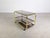 Mid-Century Modern Serving Trolley in Brass and Glass, Italy, 1970s For Sale - Image 6 of 10