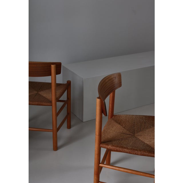 Børge Mogensen People's Chairs by Børge Mogensen, 1940s, Set of 4 For Sale - Image 4 of 18