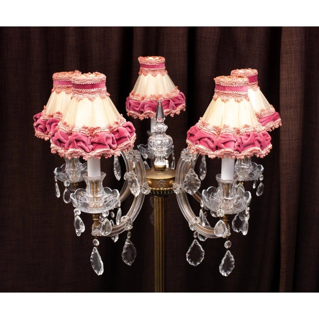 Louis XV Style Floor Lamp, France, 1960s For Sale - Image 6 of 11