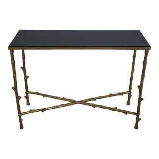 Modern Design Branch Form Metal Base Console Table For Sale