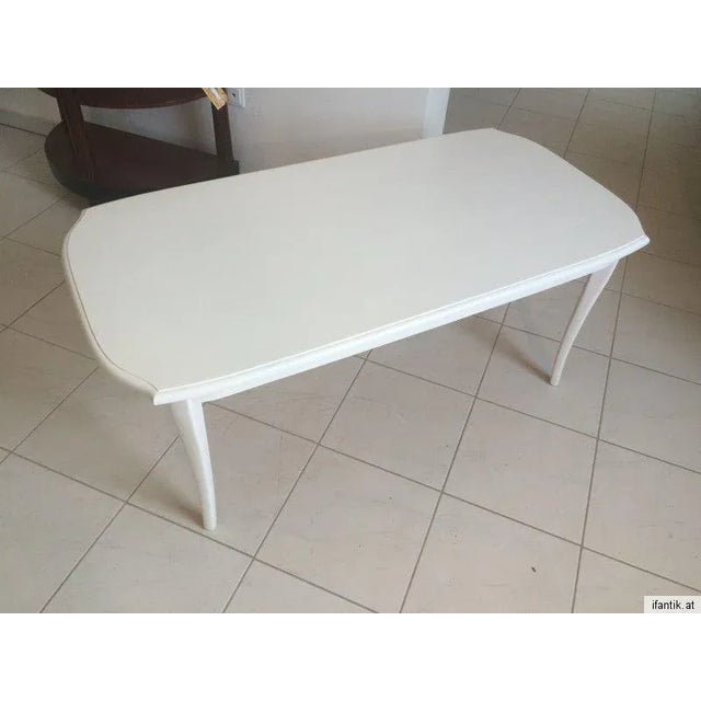 Country House Coffee Table in White For Sale - Image 4 of 4