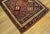 Antique Kurdish Geometric Multicolor 1890s Square Rug For Sale - Image 4 of 12