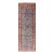 Antique Persian Bidjar Rug With Large Floral Motifs in Blue, Red, and Ivory For Sale